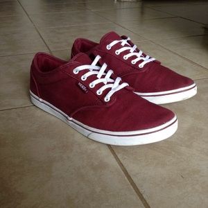 Low Top Maroon Vans